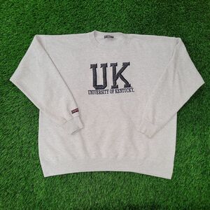 Vintage University-of-Kentucky Sweatshirt 2XL 27x27 Crop USA